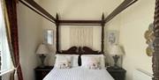 Four poster bedroom, Southbourne Villa, Cleveland Road, Torquay, Devon