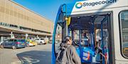 Stagecoach bus at Torbay Hospital