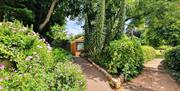 Pathway to Stoodley Meadow Cafe, Illsham Road, Torquay, Devon