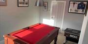 Pool Table, Strawberry Fields, 5 Thurlow Road, Torquay