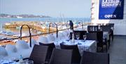 View from TJ's restaurant by the Harbour, Paignton, Devon