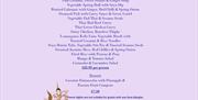 Thai Theme Night Menu