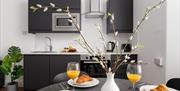 Kitchen/Dining Area, Torquay Heights Luxury Apartments, Babbacombe Road, Torquay, Devon