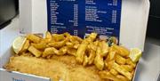 Fish and Chips, The Torquay Fryer, Union Street, Torquay