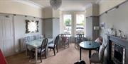 Breakfast Room at Trefoil Guest House, Brixham, Devon