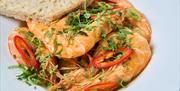 Seafood Meal, Upper Deck Bistro, Preston, Paignton, Devon