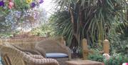 Enjoy the veranda at our Torquay Guest House, Garway Lodge, Torquay, Devon