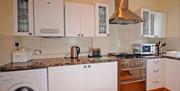 Kitchen, Villa Garda Holiday Apartments, Torquay, Devon