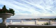 Balcony and view, Villa Marina, Paignton, Devon