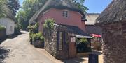 Approach to Weavers Cottage, Cockington, Torquay, Devon