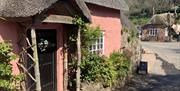 Entrance to Weavers Cottage, Cockington, Torquay, Devon