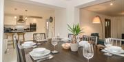 Dining Room and Kitchen at 2 White Rock Court, Paignton
