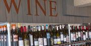 Range of wines for sale at The Wine Loft, 42 Middle Street, Brixham