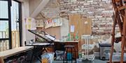 Art studio at Winner Street Studios - Residential pottery & Art Studios
