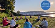 Sunset Outdoor Yoga at beautiful Geopark locations with Nicola Bianca