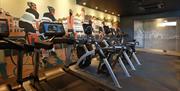 Gym area at Lincombe Hall Hotel & Spa, Torquay, Devon