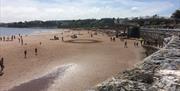 Abbey Sands 5 mins walk away, Torquay, Devon