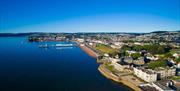 Arial view of the Redcliffe Hotel, Paignton