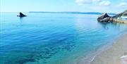 Meadfoot beach in Torquay, Devon