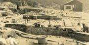 100 years of Coleton Fishacre, workers in the foundations 1925
