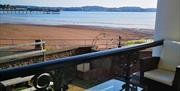 Paignton Club, outside dining area