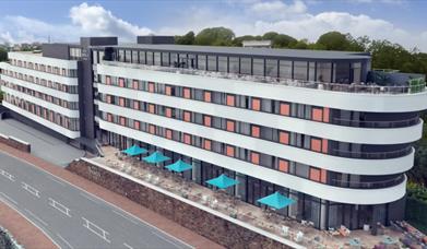 Exterior of Indigo Hotel, Torquay