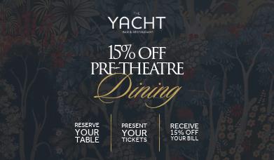 Yacht Pre-Dining Offer