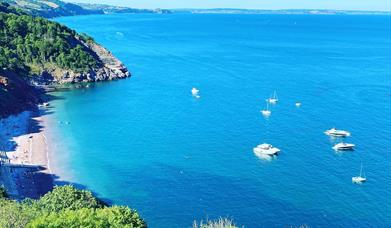 Oddicombe Beach, Torquay, Devon