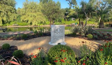 The Rifles Garden in The Kings Garden, Torquay, Devon