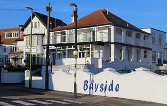 Front and side view of Bayside, Paignton, Devon