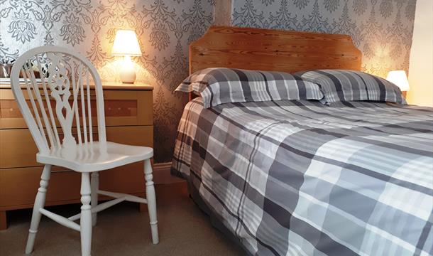 Double bedroom, Abberley Guest House, Torquay, Devon