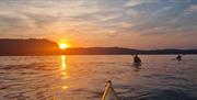sunset-kayak-tour, geopark-tour, english-riviera,