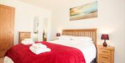 Double bedroom, Plover 3, The Cove, Brixham Devon