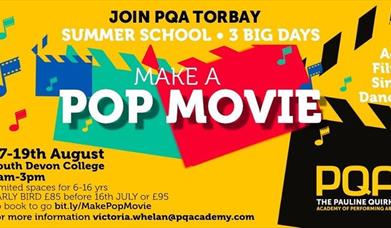 PQA Torbay Summer School -- Make a POP MOVIE