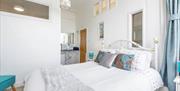 Atherfield Holiday apartments, double bedroom