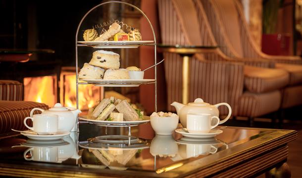 Afternoon Tea by fire