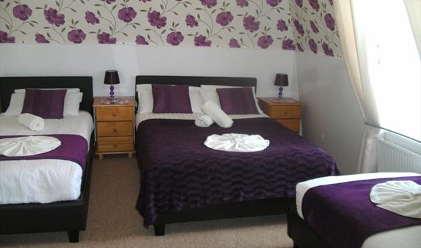 Bedroom at Atlantis Guest House, Torquay, Devon