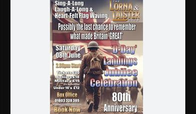 D-Day Jubilee Celebrations, Babbacombe Theatre, Torquay, Devon