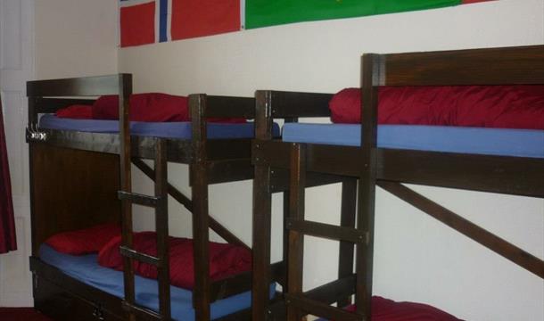 Dormitory, Torquay Backpackers International Travellers Hostel, Torquay, Devon