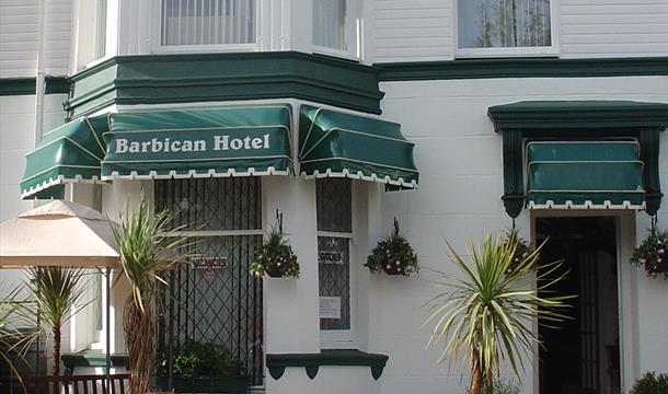 Front of Barbican Hotel, Paignton, Devon