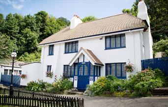 Beach Cottage self catering accommodation at The Cary Arms in Torquay, Devon