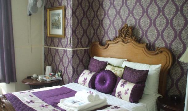 Bedroom at Blue Waters Hotel, Torquay, Devon