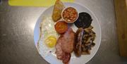 Heathcliff House Full English Breakfast Locally Sourced Torquay in Devon