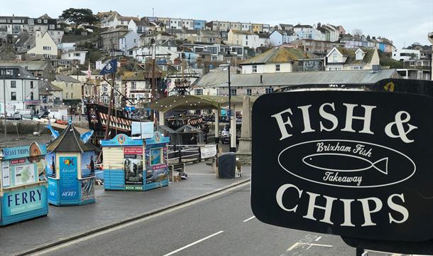 Brixham Fish Takeaway and Restaurant, Devon