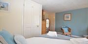 King Size Bedroom,  Broadsteps Cottage, 58 Higher Street, Brixham, Devon