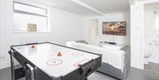 Games Room, Lounge with sea view, The Captain's Cottage, North View Road, Brixham, Devon