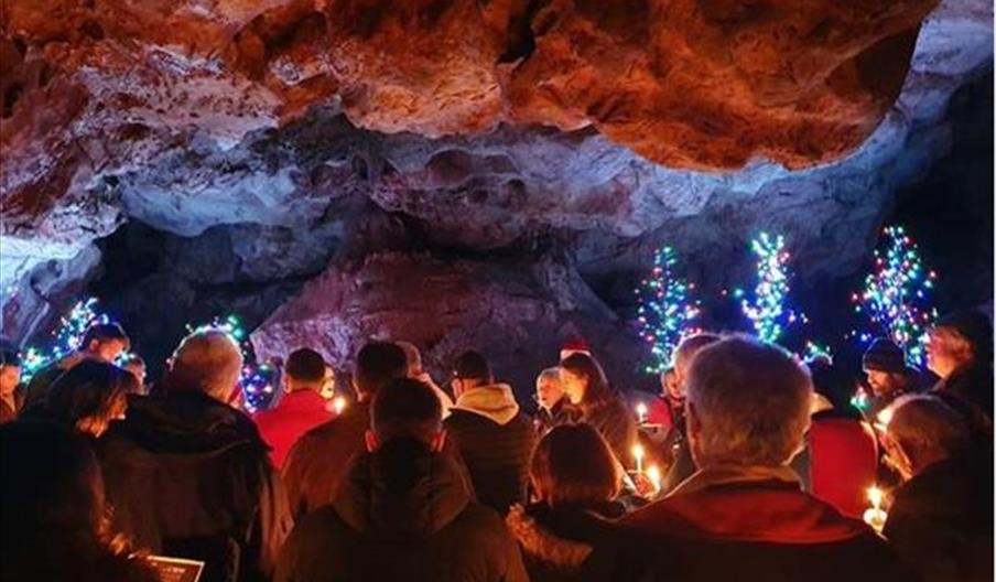 Carols In The Caves - Kents Cavern, Torquay, Devon