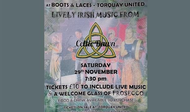 Celtic Dawn at Boots and Laces Celtic Dawn at Boots and Laces