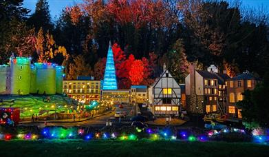 Christmas Illuminations at Babbacombe Model Village