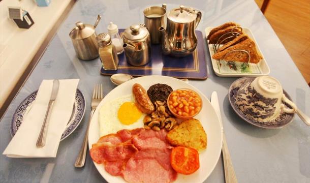 Breakfast, Clydesdale Guest House, Paignton, Devon